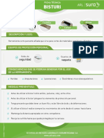 Estándar Seguridad Bisturí