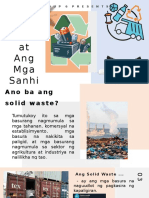 Ang Sanhi NG Solid Waste