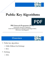 PKI Outreach Programme (POP) Public Key Algorithms Overview