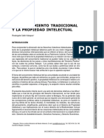 CALLE Vasquez Rosangela, El conocimiento tradicional y la propiedad intelectual.pdf