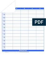 Horario Horizontal 5 Dias PDF