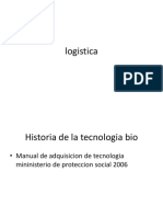 Logistica Historia de La Tecnologia