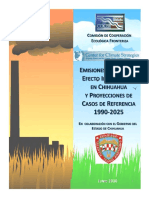 1) Inventario Emisiones GEI Chihuahua Junio 2010