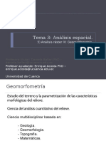 Tema 3.5 - Teoría - Geomorfometría