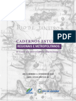 Cadernos de Estudos Regionais e Metropolitanos