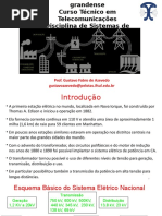 Aula 1 - Esq. Bás. Do Sistema Elétrico 