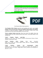 Acuan Pembuatan Daftar Pustaka