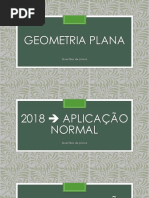 Questões de Geometria PLANA ENEM