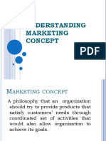 Understanding Marketing Concept