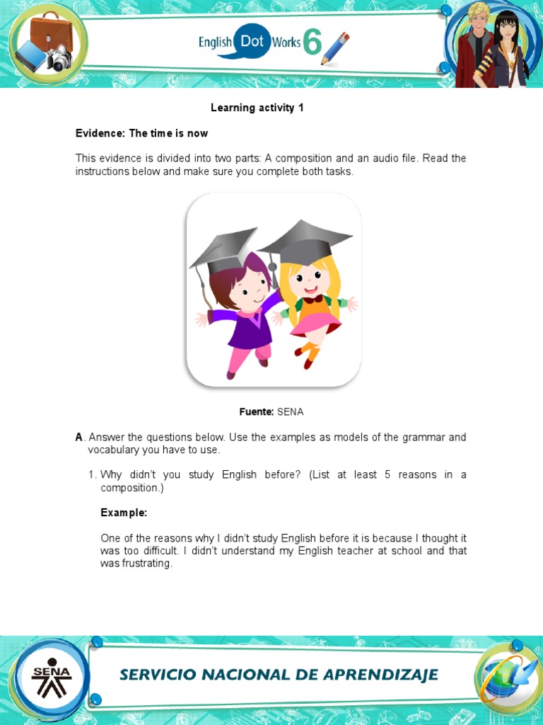 Reasons for Delayed English Learning | PDF | English Language ...