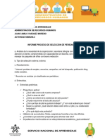 Informe Caso 2  Administracion Recursos Humanos