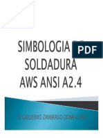 Simbologia Aws. Ansi PDF