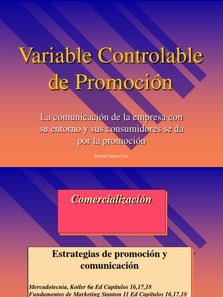 PROMOCION | PDF | Producto (Negocio) | Marketing