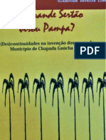E o Grande Sertão Vai Virar Pampa? (Des)continuidades na invenção dos povos do Município de Chapada Gaúcha (MG) 