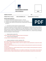 2019-1 Prueba N°1 - Solucion