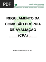 Regulamento Da CPA