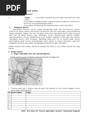 Lkpd Sistem Reproduksi Manusia1