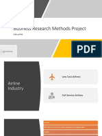 Business Research Airline Industry