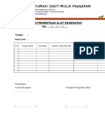 Form Permintaan Alat Kesehatan