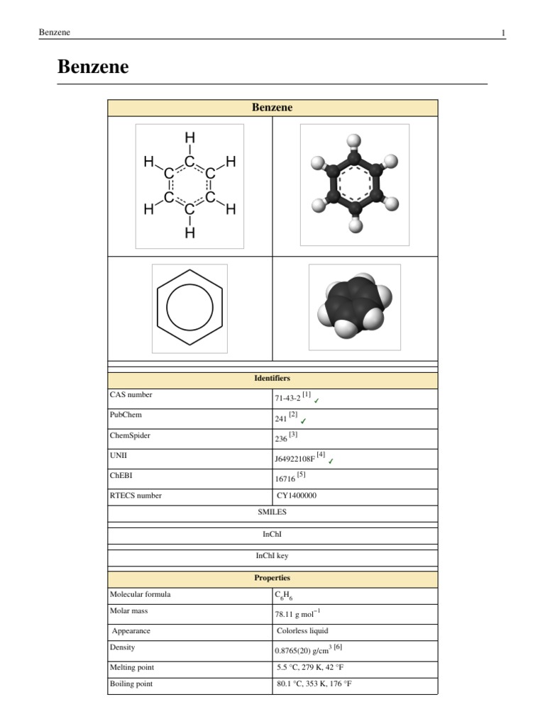 Benzene | PDF | Benzene | Aromaticity, image size:768x1024