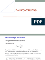 Limit Kontinuitas