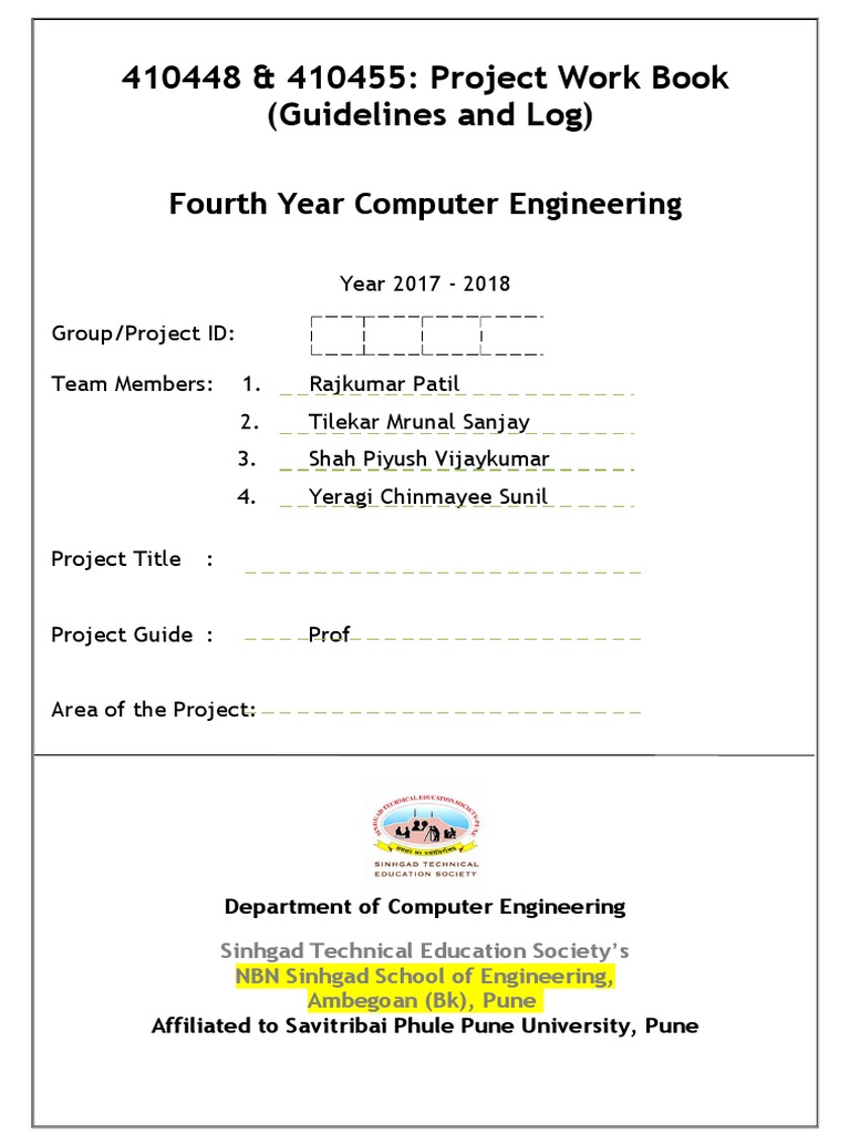 Fourth Year Computer Engineering Guidelines | PDF | Computers ...