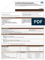 National Outbreak Reporting System: Foodborne Disease Transmission, Person-to-Person Disease Transmission, Animal Contact