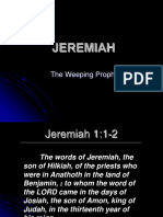 Jeremiah: The Weeping Prophet