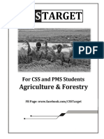 Agriculture and Forestry Notes