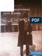 Conversaciones Con Kafka - Gustav Janouch PDF