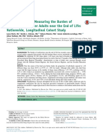 Choosing Wisely? Measuring The Burden of Medications in Older Adults Near The End of Life: Nationwide, Longitudinal Cohort Study