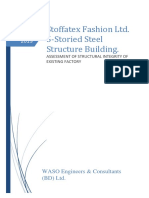 DESIGN REPORT (5-Storied Steel Structure Building)