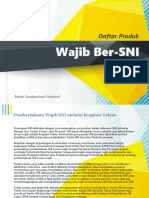 Daftar Produk Wajib Ber-SNI (Juni 2019) PDF