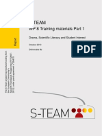 S-TEAM: Collected Papers No.5: Teacher Professional Development in Scientific Literacy, Drama and Student Interests