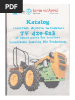 Katalog Rezervnih Dijelova Za Zetor Traktore Serije 5011 Do 7045 | PDF