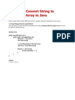 2 Ways To Convert String To Character Array in Java