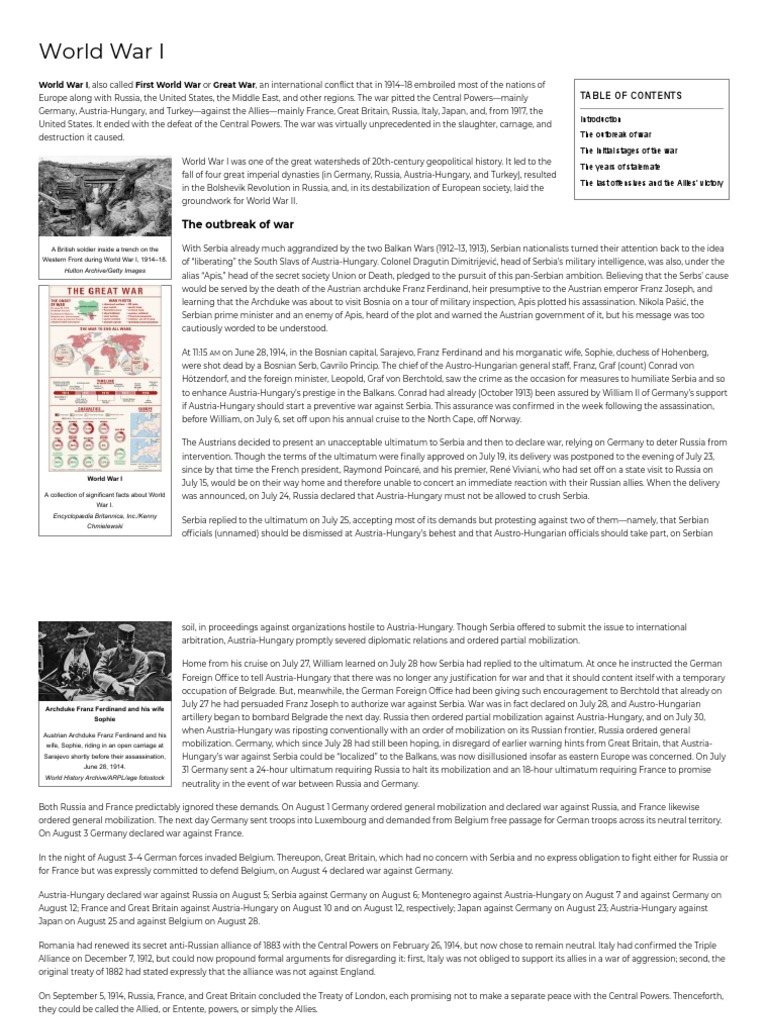 World War I | PDF | Battleship | Austria Hungary