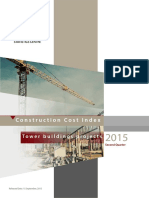 Construction Cost Index: Tower Buildings Projects