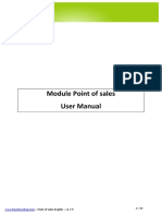 Module Point of Sales User Manual