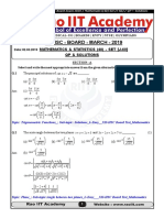 XII-HSC Board Paper - Maths (40) Set (J-60) - Solutions - 02.03.19 PDF