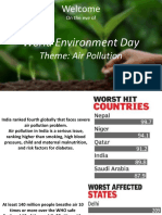 Welcome: World Environment Day