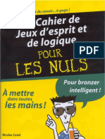 Cahier de Jeux