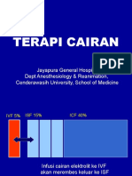 Terapi Cairan: Jayapura General Hospital Dept Anesthesiology & Reanimation, Cenderawasih University, School of Medicine