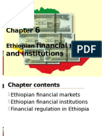 Ethiopian Financial Markets and Institutions