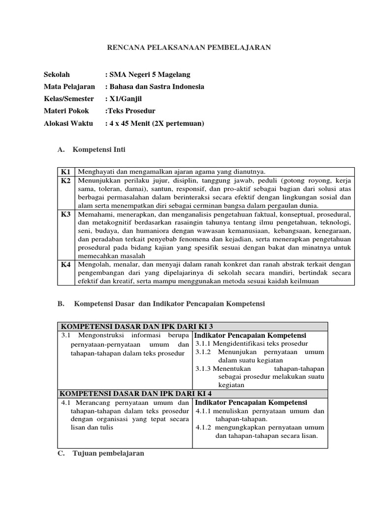 Contoh Teks Prosedur Cara Membuat Keripik Tempe Terkait Teks