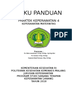 BUKU PANDUAN PK Maternitas 2018