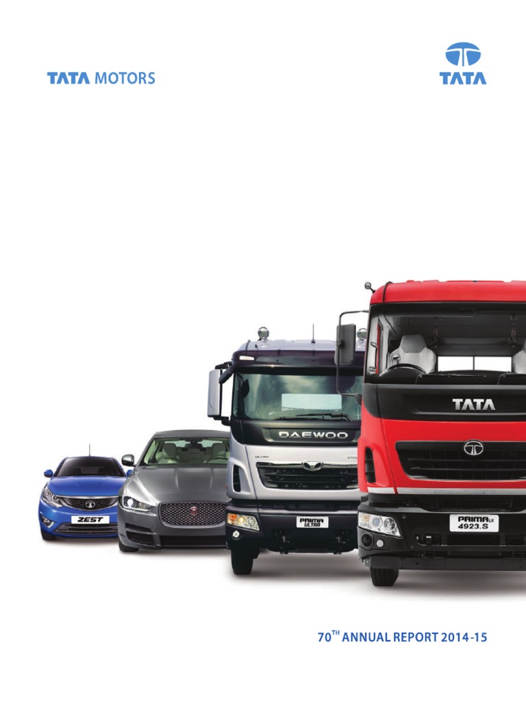 Tata Motors Ar 14 15 Pdf Revenue Electronic Voting