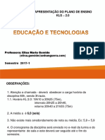 Aula 1 PEA Educacao e Tecnologias 17-02-2017 1