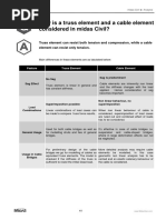 Vol.1 - 41 - How Is A Truss Element and A Cable Element Considered in Midas Civil