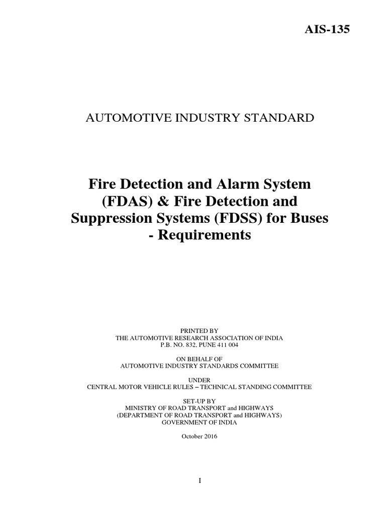 Fire Detection and Alarm System (FDAS) & Fire Detection and Suppression